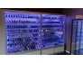 Vitrine met onderkast 200x160x40